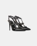 Stumped Heel Stiletto - Black